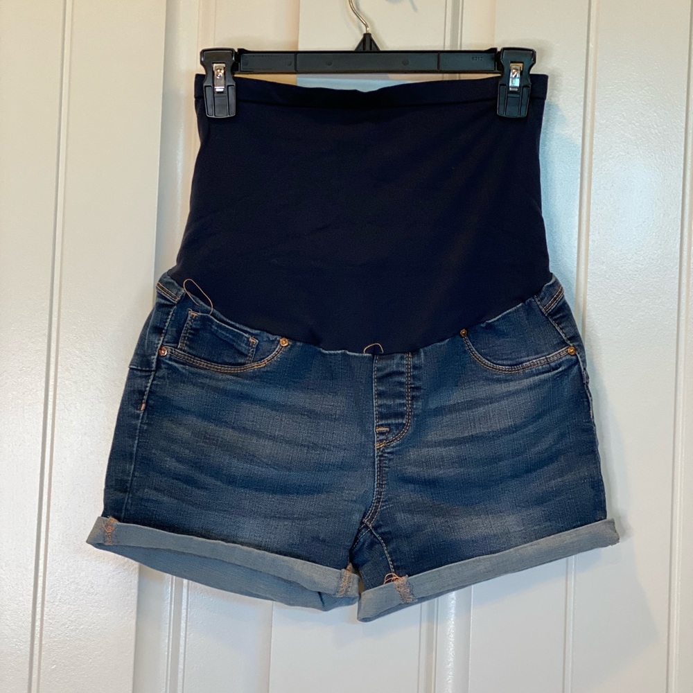 Bella Vida Jean Maternity Shorts